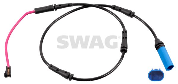 Styk ostrzegawczy, zużycie okładzin hamulcowych SWAG 33 10 3551