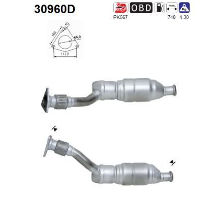 Katalizator AS 30960D