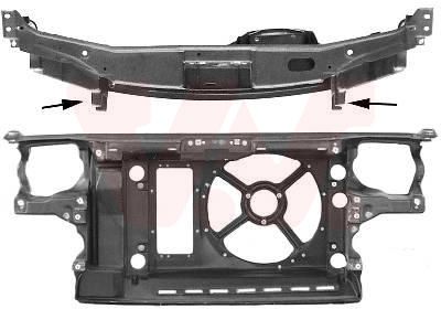Přední obložení VAN WEZEL 5880668