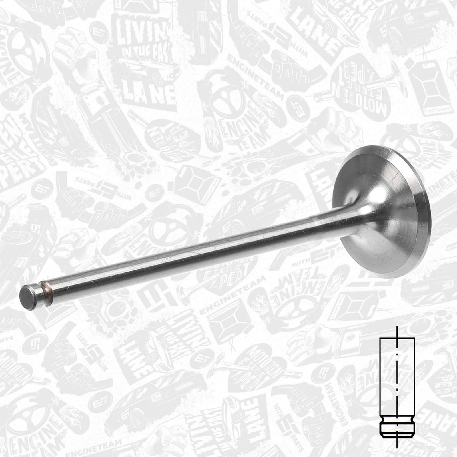 Supapa admisie ET ENGINETEAM VI0176