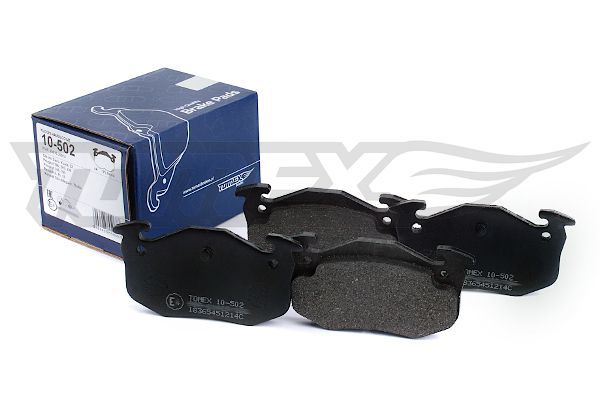 Levně Sada brzdových destiček, kotoučová brzda TOMEX Brakes 10-502
