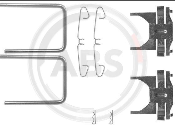 Zestaw akcesoriów, klocki hamulcowe A.B.S. 0928Q