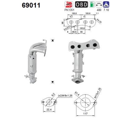 Katalizator AS 2505136120