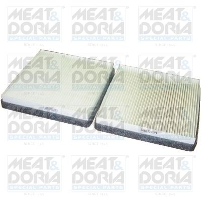 Filtr, wentylacja przestrzeni pasażerskiej MEAT & DORIA 17122-X2