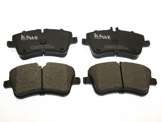 Zestaw klocków hamulcowych, hamulce tarczowe KAWE 810053