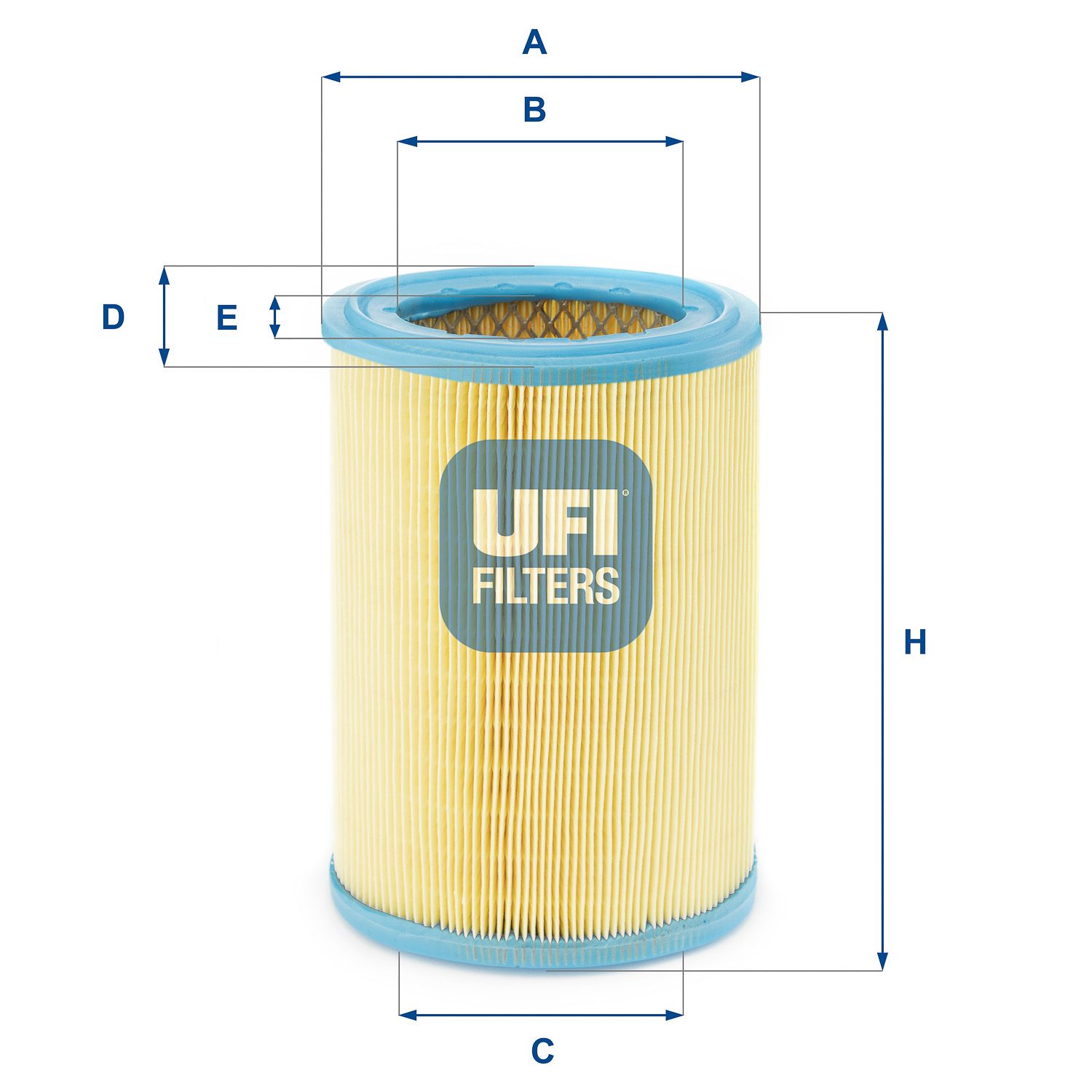 Vzduchový filtr UFI 27.252.00