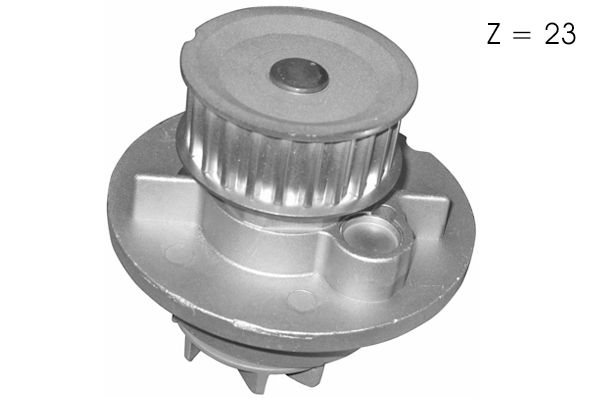 Pompe à eau, refroidissement du moteur