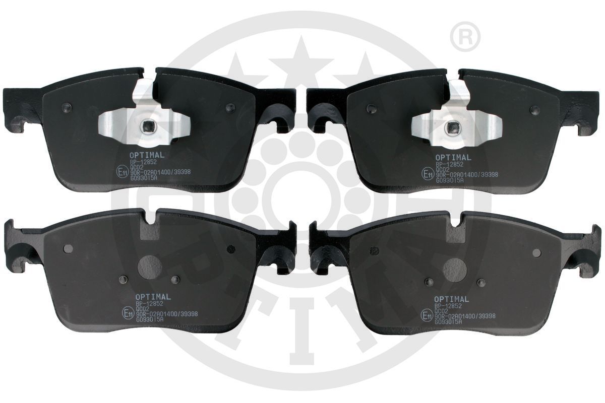 Zestaw klocków hamulcowych, hamulce tarczowe OPTIMAL BP-12852