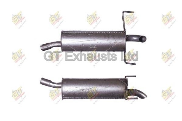 GT Exhausts - Rear Silencer