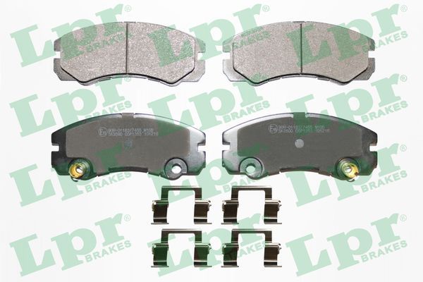 Zestaw klocków hamulcowych, hamulce tarczowe LPR 05P1353K