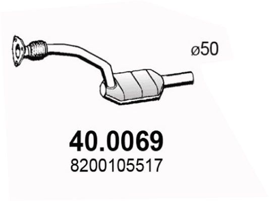 Katalizator ASSO 40.0069