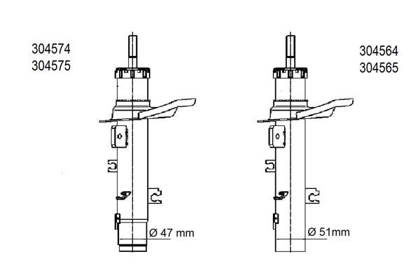 Amortyzator AL-KO 304564