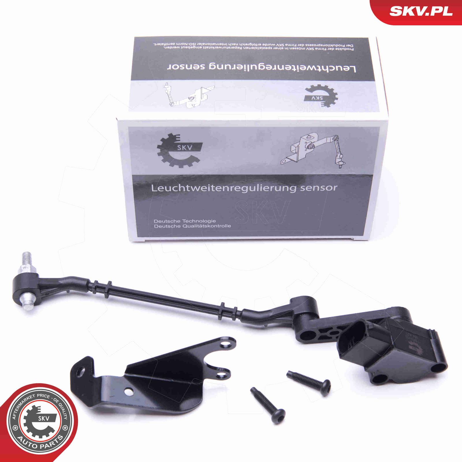 Датчик, корректор угла наклона фар