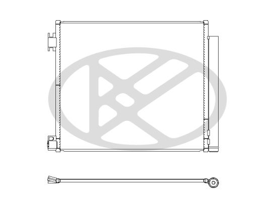 Condensator, climatizare KOYORAD CD020932