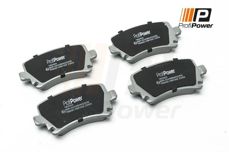 Levně Sada brzdových destiček, kotoučová brzda ProfiPower 1B2003