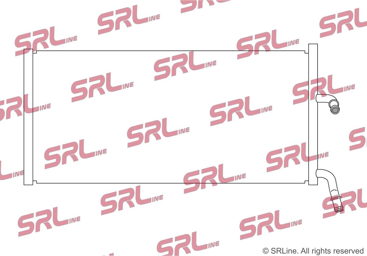 E-shop Nízkoteplotný chladič, chladič turbodúchadla SR-LINE 502908-2
