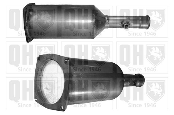 Filtr sadzy / filtr cząstek stałych, układ wydechowy QUINTON HAZELL QDPF11371H