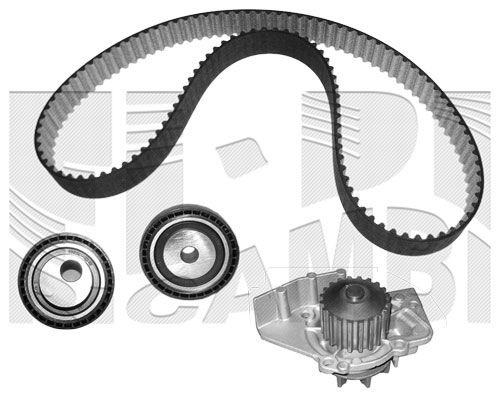 Pompa wodna + zestaw paska rozrządu CALIBER 0451KPW