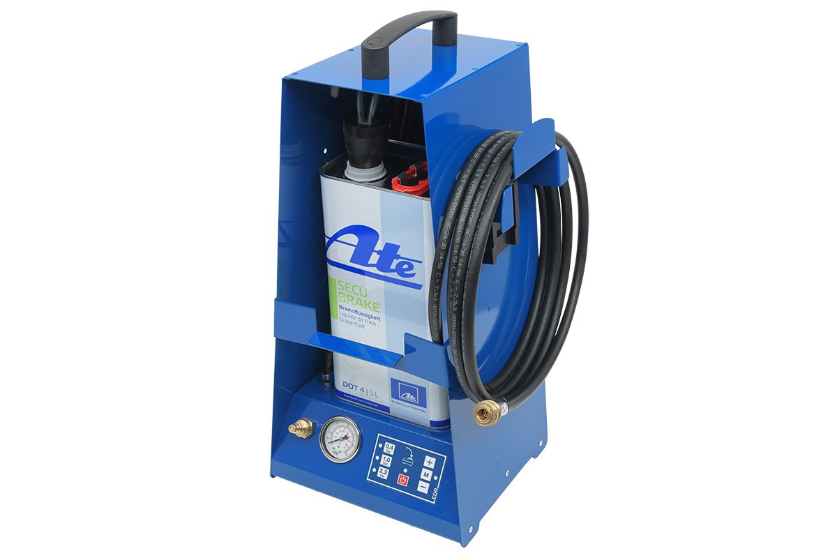 Appareil purgeur sous pression, hydraulique du freinage