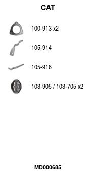 Katalizator FA1 18301740837