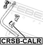 Levně Držák, Příčný stabilizátor FEBEST CRSB-CALR