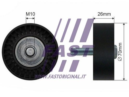 rolka kierunkowa / prowadząca, pasek klinowy zębaty FAST FT44530