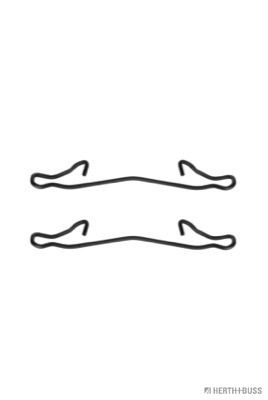 Set accesorii, placute frana HERTH+BUSS JAKOPARTS J3660301