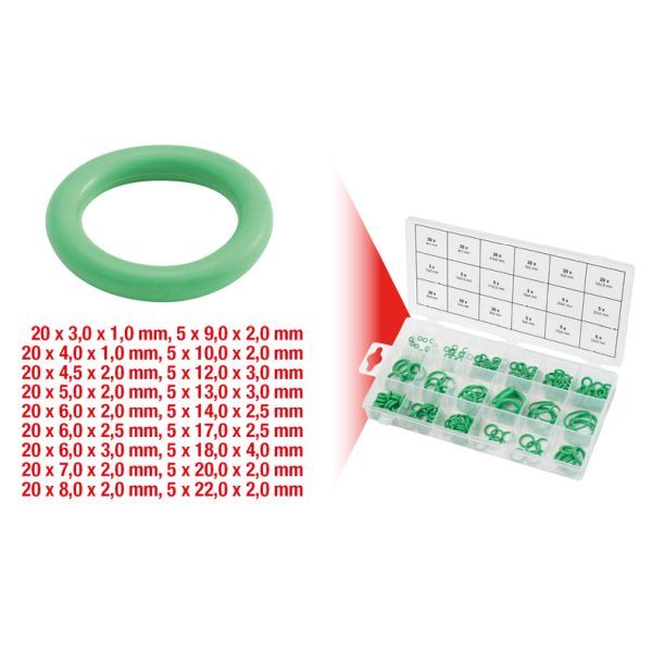 Sortiment, o-ring KS TOOLS 970.0260