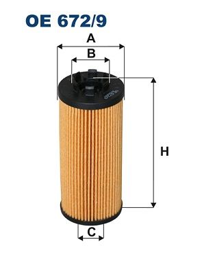 Olejový filtr FILTRON OE 672/9