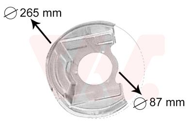Dubļu sargs, Bremžu disks