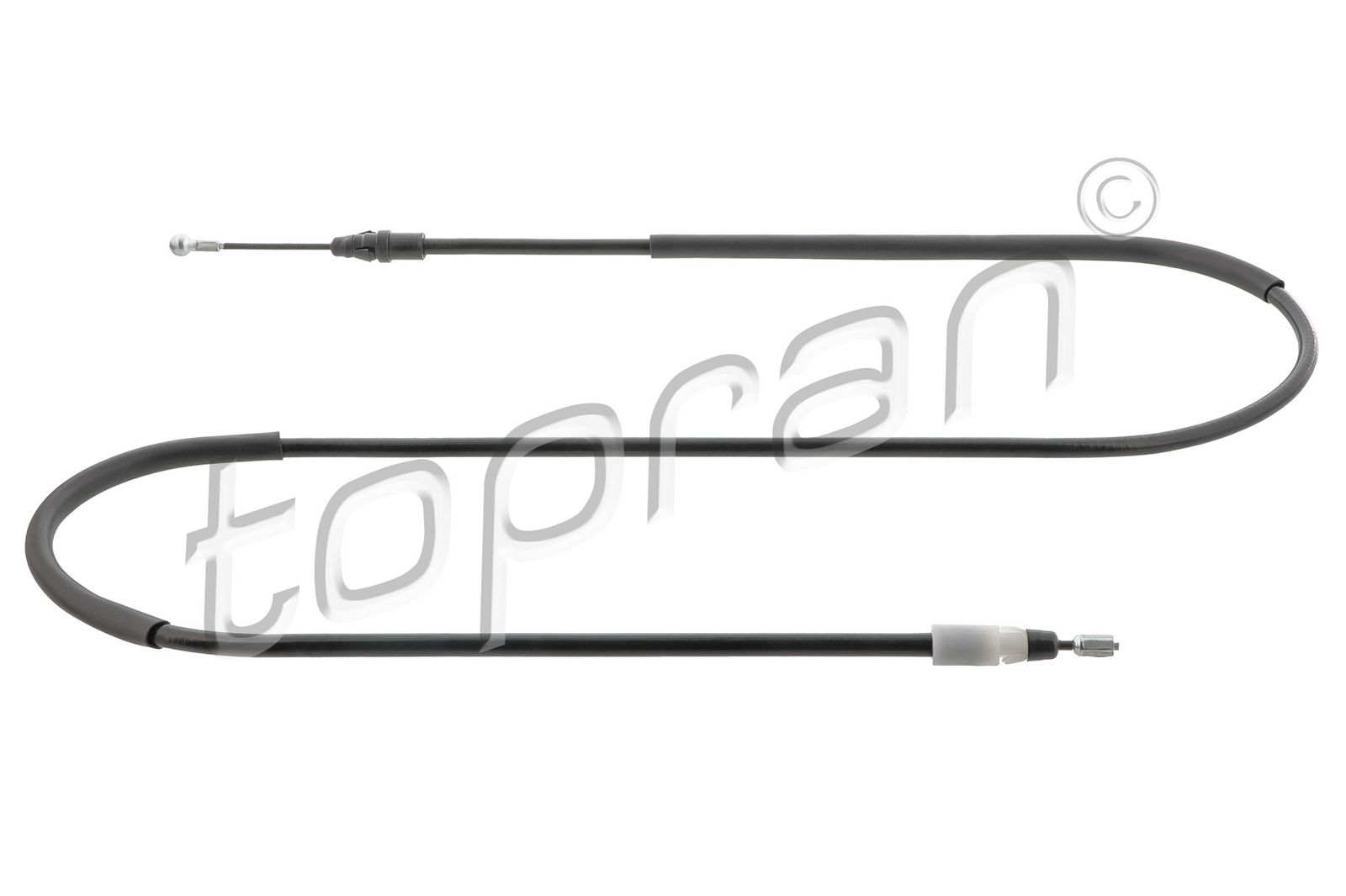 Cablu, frana de parcare TOPRAN 702 460