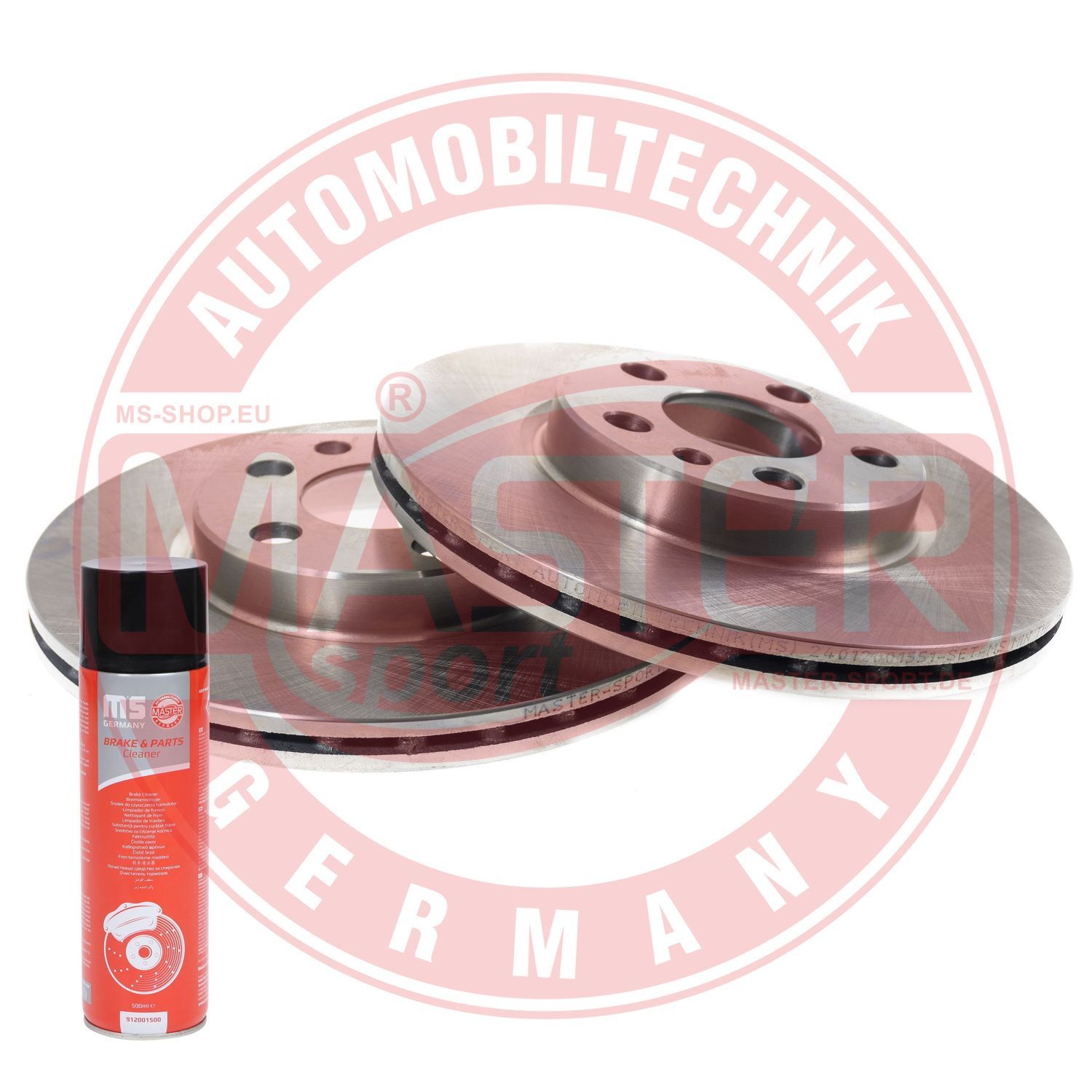 Tarcza hamulcowa MASTER-SPORT GERMANY 24012001551-SET-MSP