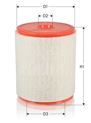 Filtr powietrza TECNECO FILTERS AR2278S