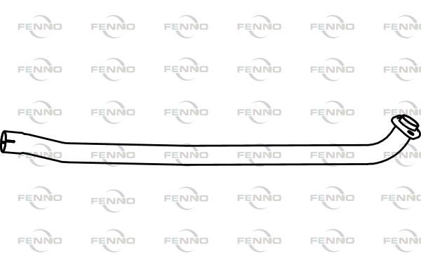 Rura wydechowa FENNO 174100R030