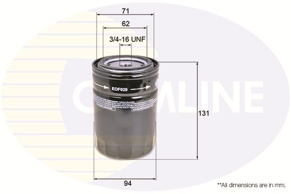 Filtr oleju COMLINE EOF029