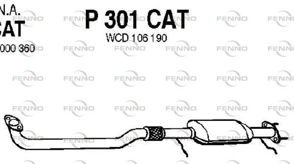 Katalizator FENNO WCD501170