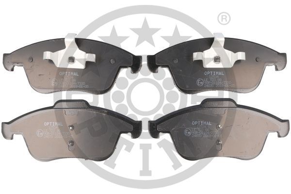 Zestaw klocków hamulcowych, hamulce tarczowe OPTIMAL BP-12534