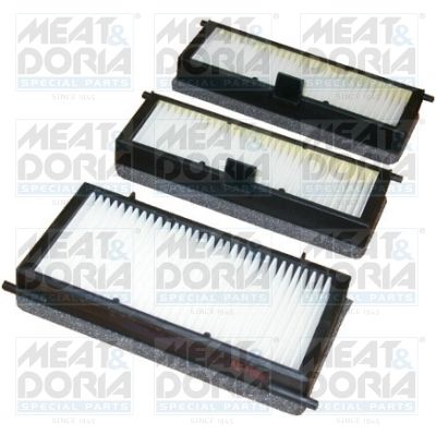 Filtr, wentylacja przestrzeni pasażerskiej MEAT & DORIA 17157F-X3
