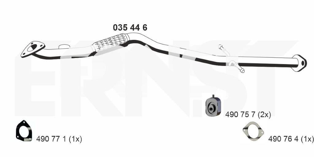 Racord evacuare ERNST 035446