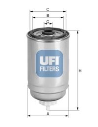 Palivový filter UFI 24.397.00