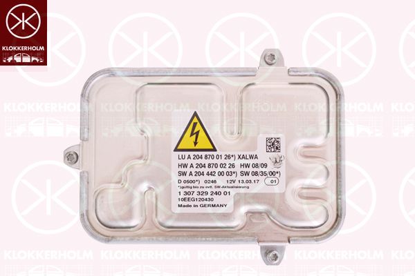 Obciążenie, lampa wyładowcza KLOKKERHOLM 35180070A1