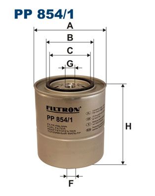 Palivový filtr FILTRON PP 854/1