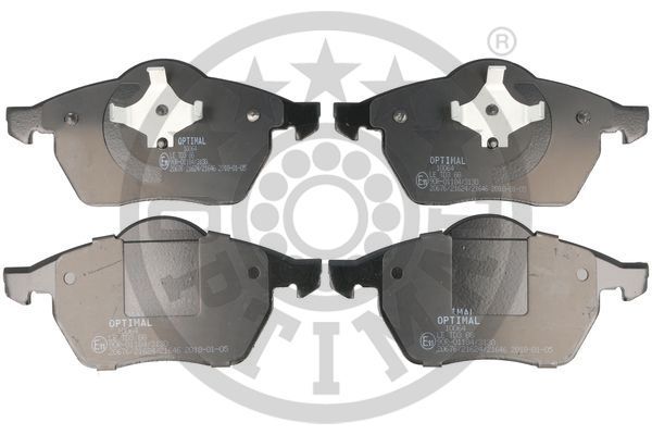 Zestaw klocków hamulcowych, hamulce tarczowe OPTIMAL BP-10064