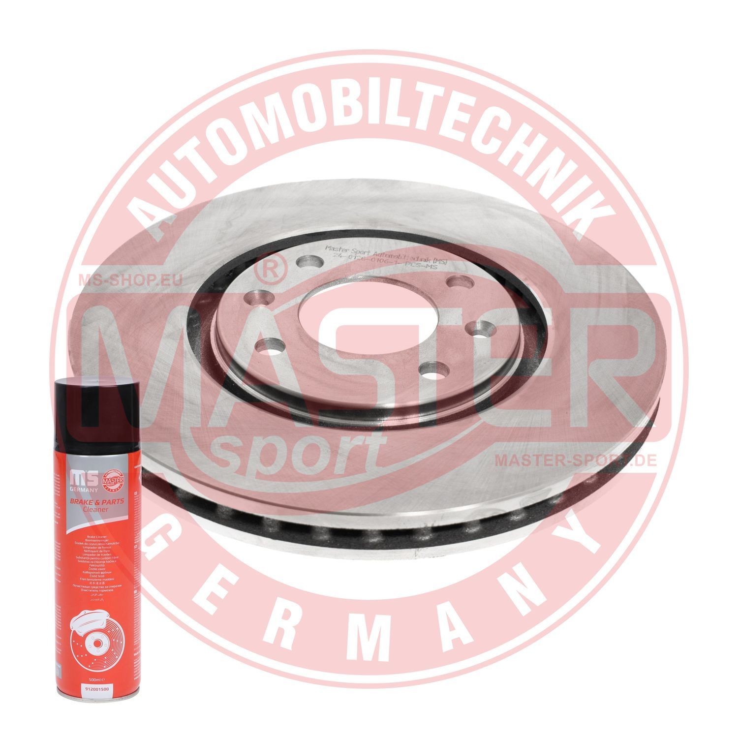 Tarcza hamulcowa MASTER-SPORT GERMANY 24012601061-PCS-MSP
