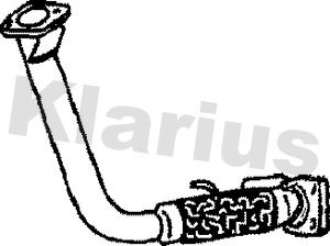Rura wydechowa KLARIUS 110158
