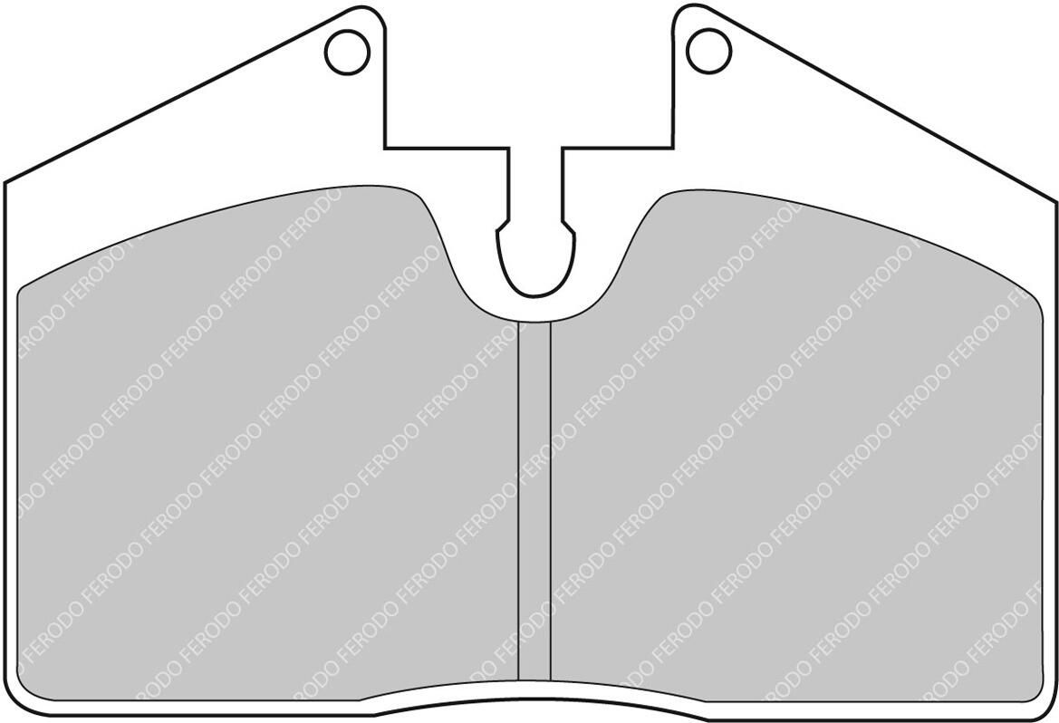 set placute frana,frana disc FERODO FCP451H