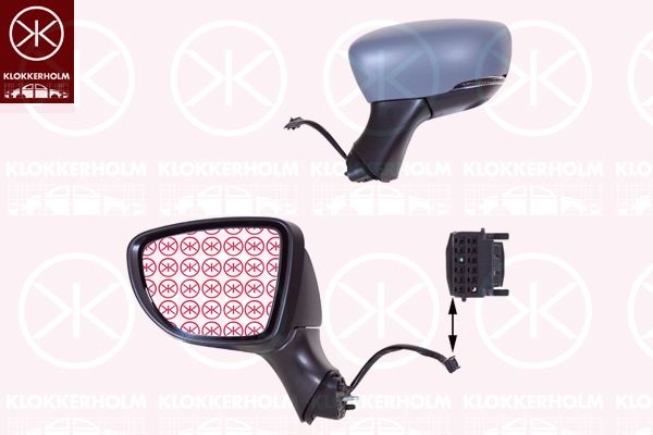 Lusterko zewnętrzne KLOKKERHOLM 60341034