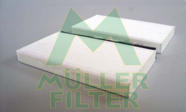 Levně Filtr, vzduch v interiéru MULLER FILTER FC157x2