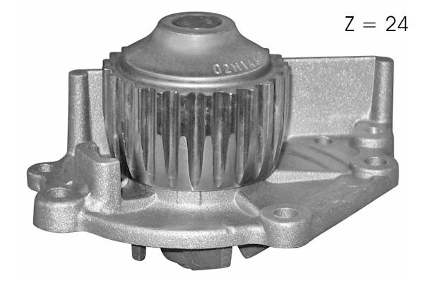 Pompe à eau, refroidissement du moteur