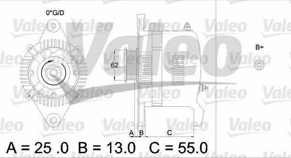 Alternator VALEO 436503